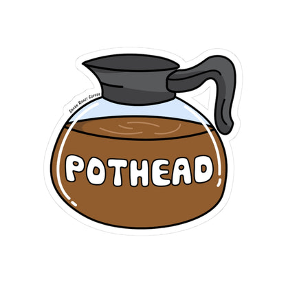 Pothead Coffee Sticker